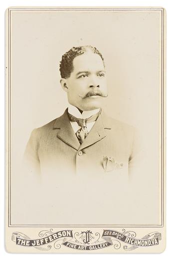 (PHOTOGRAPHY.) Group of cabinet card portraits by James Conway Farley.